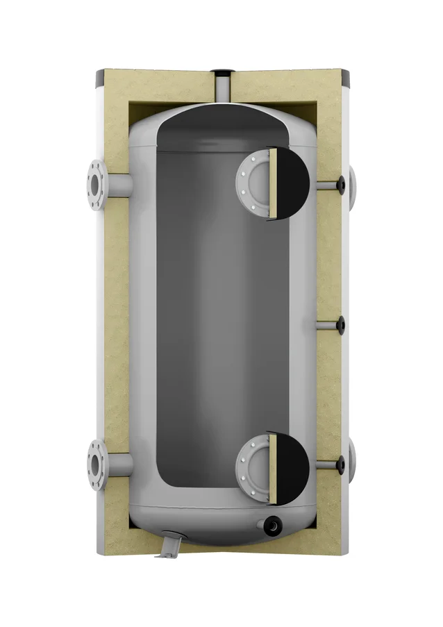 Reflex Buffervat Reflex Storatherm Heat HF 1500 liter staal C Ø1240x2100mm met isolatie 1500/R2 7353800
