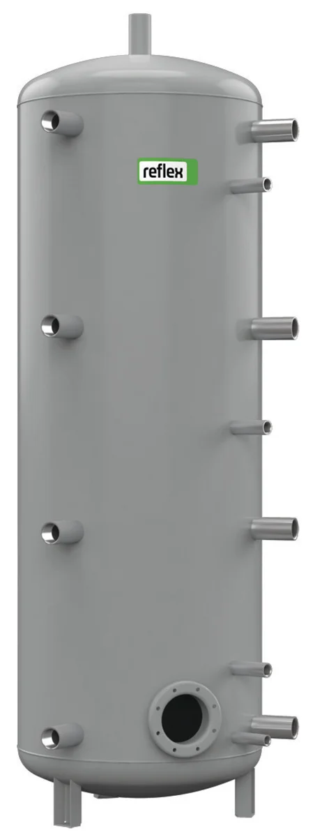 Reflex Buffervat Reflex Storatherm Heat H 300 liter staal C Ø597x1321mm 300/R 7783600