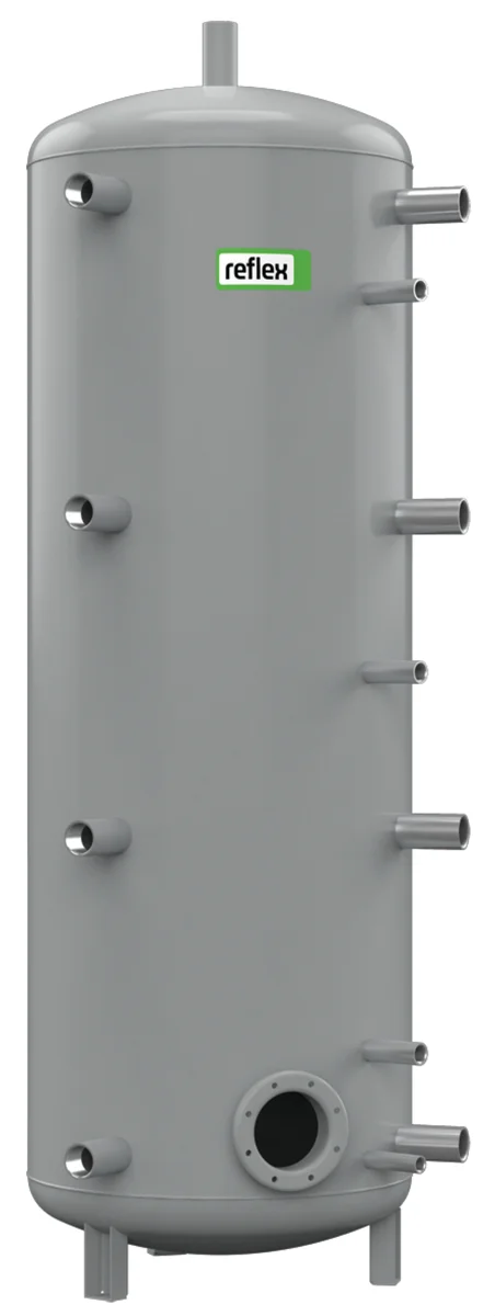 Reflex Buffervat Reflex Storatherm Heat H 500 liter staal C Ø597x1950mm 500/R 7783800