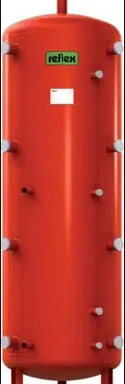 Reflex Buffervat Reflex PHW 2000 liter staal C Ø1400x2142mm 2000 7784700
