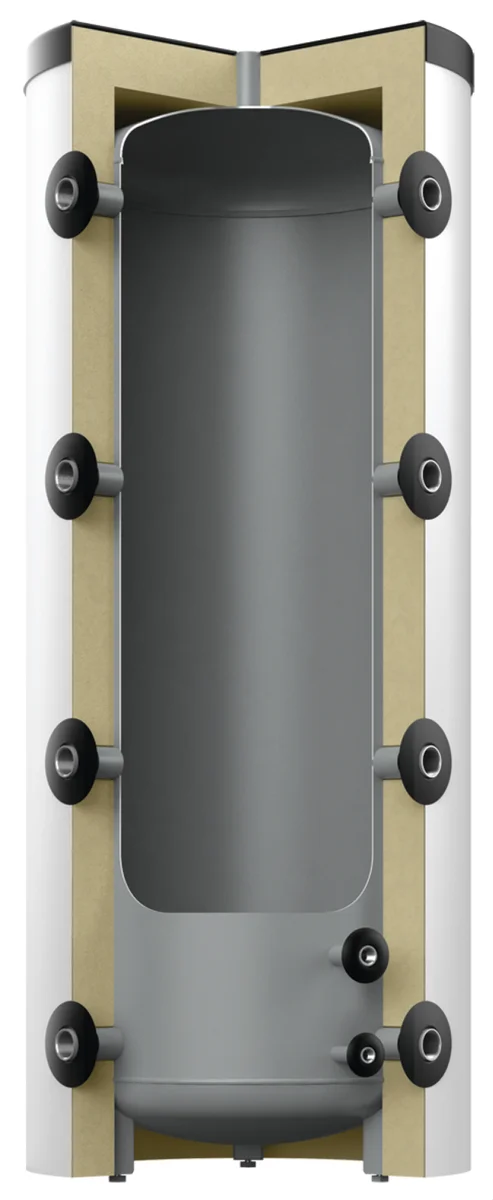 Reflex Buffervat Reflex Storatherm Heat HF 300 liter staal C Ø797x1342mm met isolatie 300 7839100
