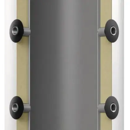 Reflex Buffervat Reflex Storatherm Heat HF 300 liter staal C Ø797x1342mm met isolatie 300/R_C 7842000