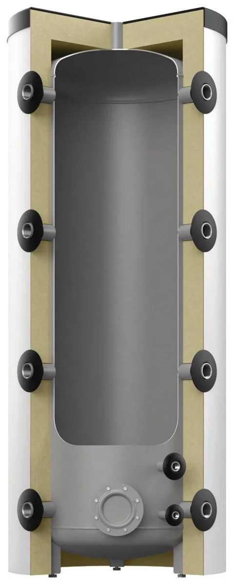 Reflex Buffervat Reflex Storatherm Heat HF 300 liter staal C Ø797x1342mm met isolatie 300/R_C 7842000