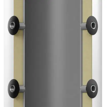 Reflex Buffervat Reflex Storatherm Heat HF 800 liter staal C Ø980x1825mm met isolatie 800/R 7842800