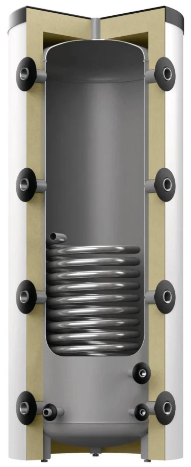 Reflex Buffervat Reflex Storatherm Heat HF 2000 liter staal C Ø1442x2173mm met isolatie 2000/1 7843700
