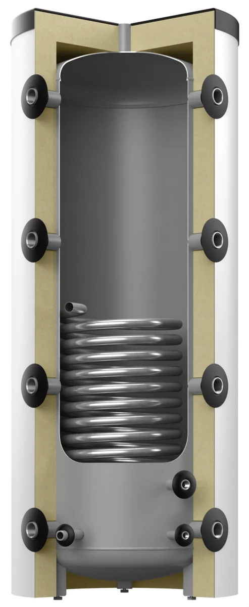 Reflex Buffervat Reflex Storatherm Heat HF 2000 liter staal C Ø1442x2173mm met isolatie 2000/1 7844300