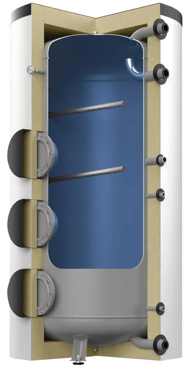 Reflex Buffervat Reflex Storathem Aqua Load AL 1500 liter C Ø1240x2221mm met isolatie 1500/R3 7845100
