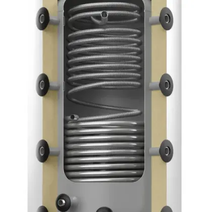 Reflex Buffervat Reflex Storatherm Heat Combi HC 500 liter staal C Ø840x1970mm met isolatie 500/1_C 7859200