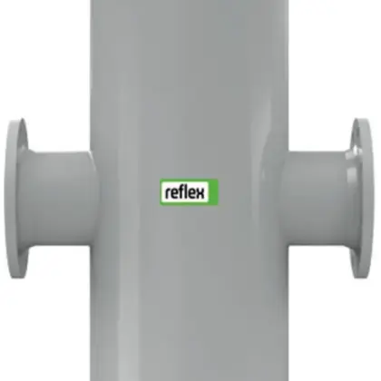 Reflex Lucht-/vuilafscheider Reflex extwin TW 200 DN200 200 flens horizontaal 8253360