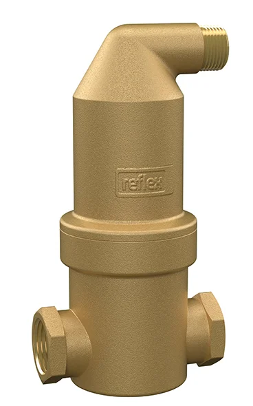 Reflex Luchtafscheider Reflex exair A 1 1/2 S 6/4" 40 binnendraad horizontaal 9251640