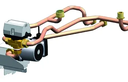 Remeha Calora Tower Gas interne pompmodule gemengde cv-kring JA83 7602811
