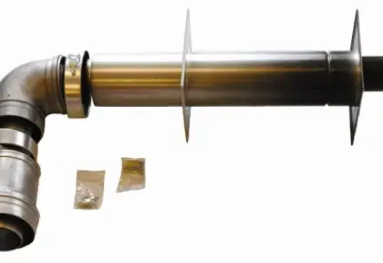 Remeha 7620118 Remeha RGA concentrisch Alu/PP geveldoorvoerset kompleet 100/150 mm
