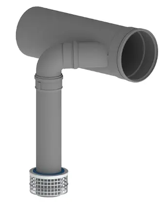 Remeha 7620130 Remeha PP uitbreidingsset vr cascade per extra ketel diam 200mm