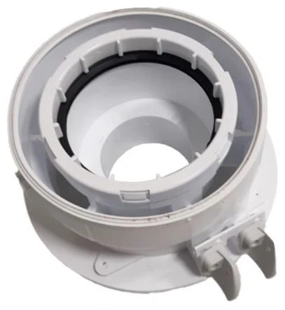 Remeha Avanta Ace adapter vertikaal 80/125 mm 7755080