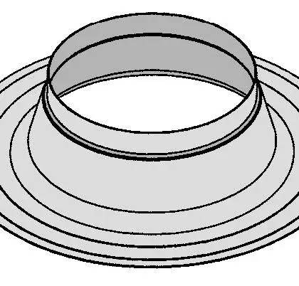 Remeha Aluminium dakplaat 100/150 remeha M87379