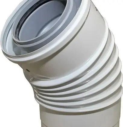 Remeha Concentrische rookgasbocht Remeha kunststof kunststof 100/150mm 7626360