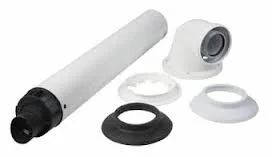 Remeha Geveldoorvoer 60/100 (compleet) remeha S100390