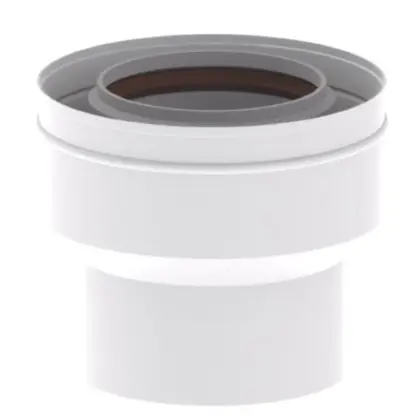 Remeha M85075 Remeha Initia Plus adapter 60/100 x 80/125 mm