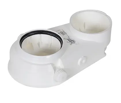 Remeha S101711 Remeha Tzerra excentrische adapter 80/80 mm