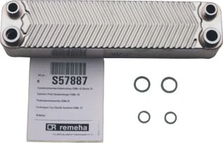 Remeha S57887 Remeha WSS Quinta tapwaterplatenwisselaar e8NX-18