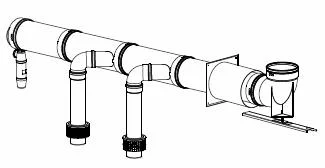 Remeha PP basisset DN200 LV/LW 2QP remeha 7620129