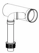 Remeha PP uitbreidingsset DN200 LV/LW xQP remeha 7620130