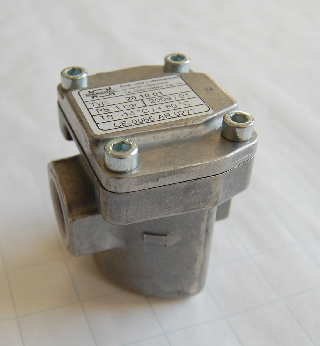 Remeha Gasfilter Rp 3/4 remeha 7620888