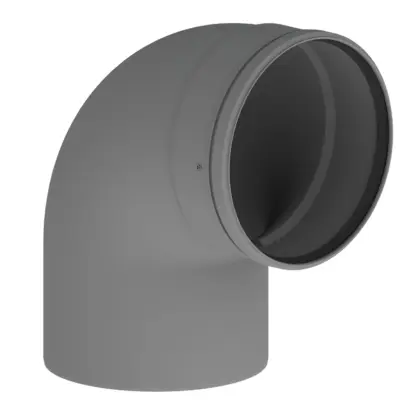 Remeha Enkelwandige rookgasbocht Remeha RGA 90° 200mm/200mm M70411