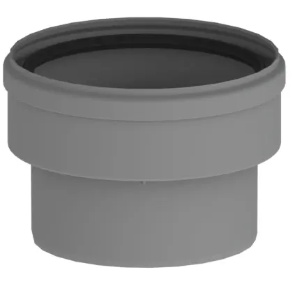 Remeha Enkelwandige rookgasverloop Remeha 100mm/130mm kunststof met lipring M85126
