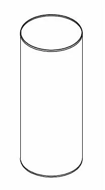 Remeha PP DN200 inox afvoerbuis schoorsteenafdekkap RGA collector Remeha M86209