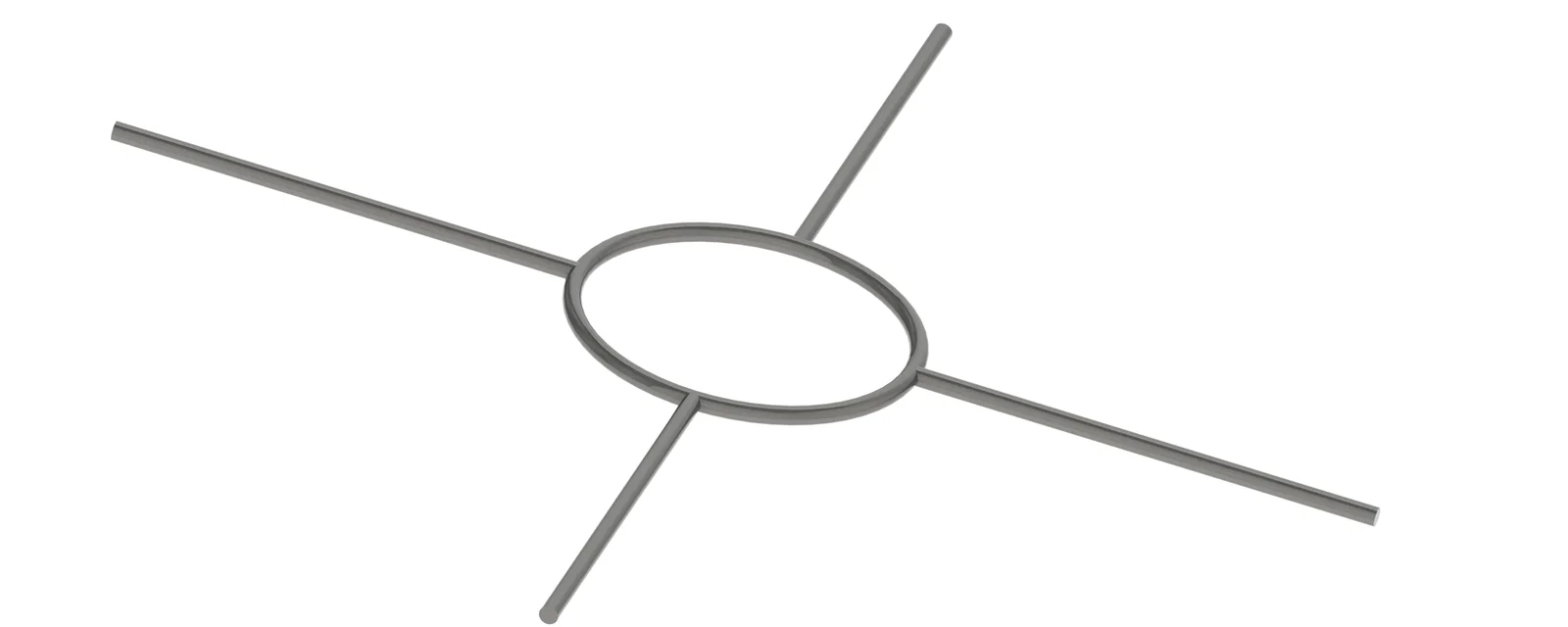 Remeha Enkelwandig PP d: 130 Steunbeugel INOX remeha M86353