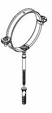 Remeha PP DN200 muurbeugel RGA collector remeha M87198