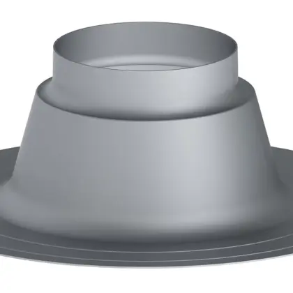 Remeha Dakdoorvoerplaat Remeha geschikt voor platdak aluminium rond M87372