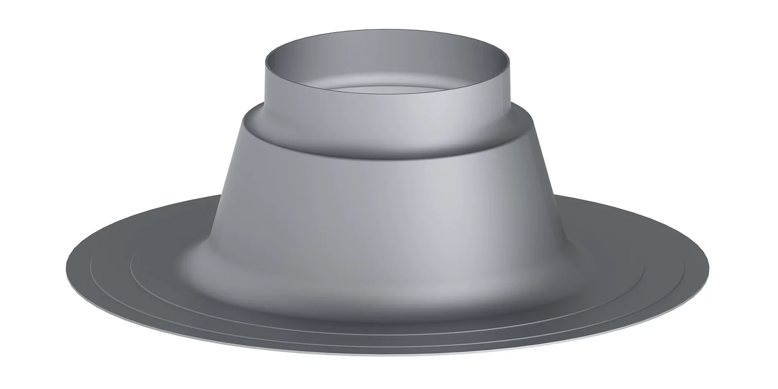 Remeha Aluminium plakplaat plat dak t.b.v dakdoorvoer 80/125 M87376