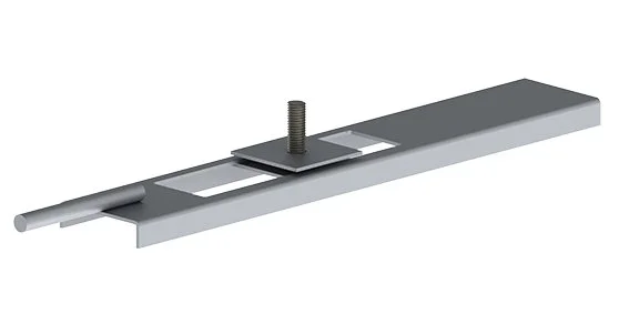 Remeha Ondersteuningsprofiel in verzinkt staal incl bout M10x35 remeha M87437