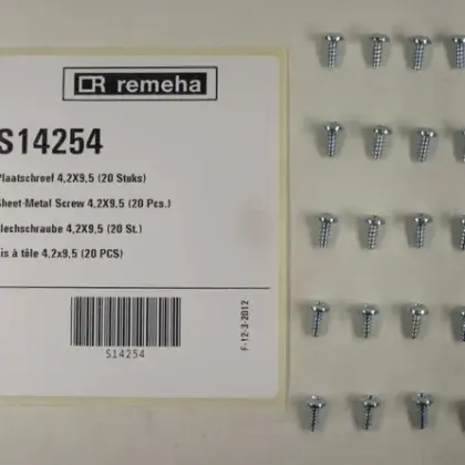 Remeha Plaatschroef 4
