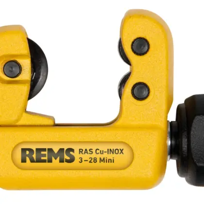 Rems Pijpsnijder Rems RAS Cu-INOX geschikt voor: aluminium staal RVS Ø3-28mm 3-28 mini 113240R
