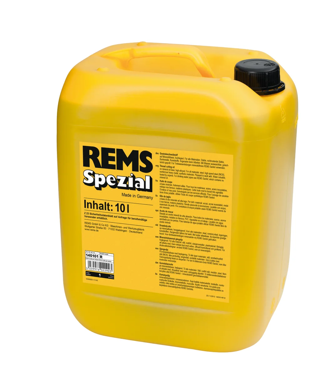 Rems Bus draadsnijolie rems 140101R