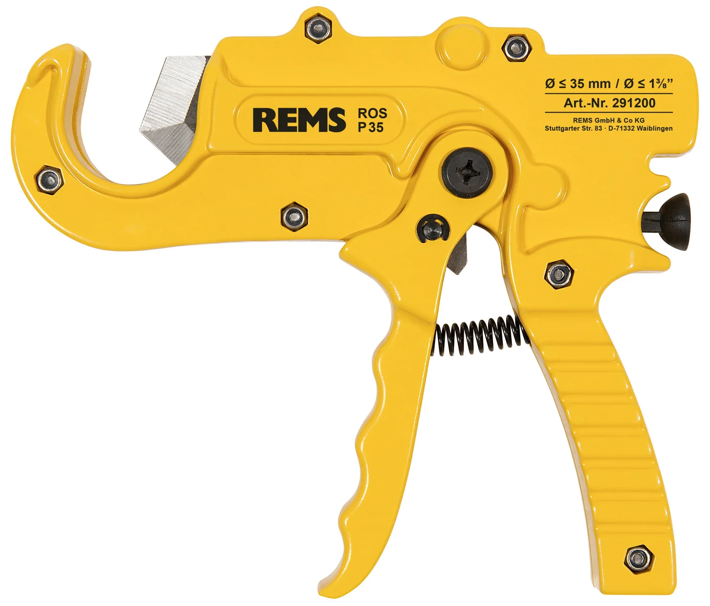 Rems Rems ROS P 35 buisschaar 35mm - 1.3/8 met snelterugloop 291200R
