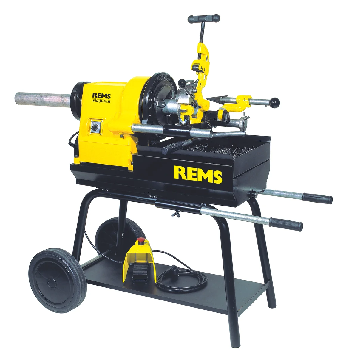 Rems Verrijdbaar onderstel voor rems Magnum met materiaalplaat rems 344100R