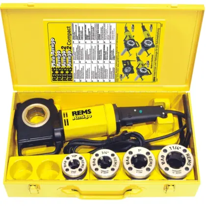 Rems Amigo draadsnijmachine set R 1/2-3/4-1-5/4 rems 530020R220