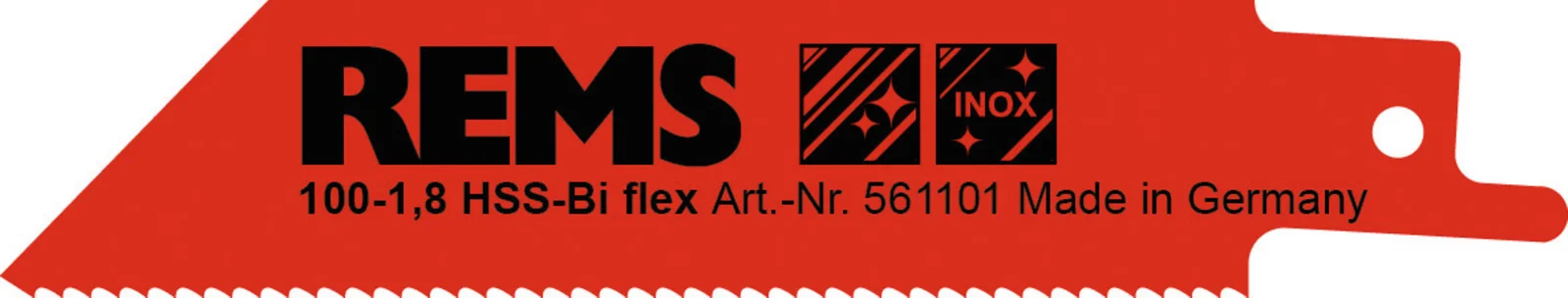 Rems Reciprozaagblad Rems 100mm geschikt voor hout 561101R05