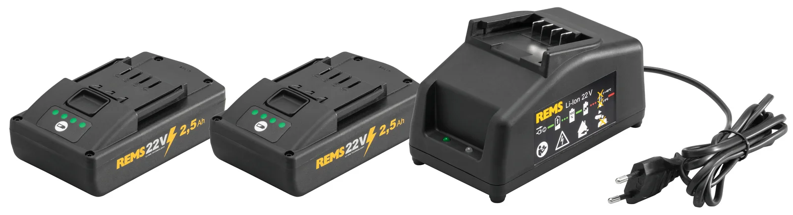 Rems Accupack elektrisch gereedschap Rems 2.5Ah 22V Li-Ion 571590R220