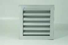 MUUR ROOSTER RENSON 411 inbouw 300 - 300 o alu/geanodiseerd 10427