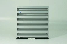 Renson 10465 Renson 431 opbouwrooster 165 x 165 mm - alu/geanodiseerd