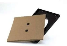 Renson System C+ Evo roosterbasis 80 mm - 134 x 134 mm - zwart 11721