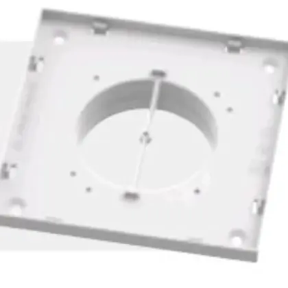 Renson System C+ Evo III roosterbasis 80 mm - 134 x 134 mm - wit 11726