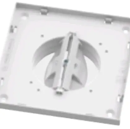 Renson System C+ Evo III Healthbox 3.0 roosterbasis regelbaar 125 mm - 174 x 174 mm - wit 11728