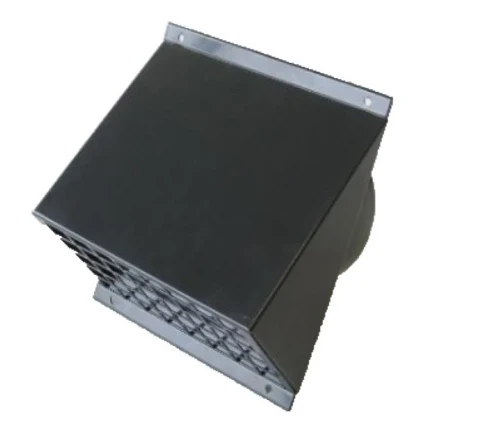 Renson Acces geveldoorvoerrooster 150 mm - zwart 12013