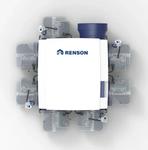 Renson System C+ Evo III Healthbox 3.0 Smartzone voor projecten (incl. 2 slaapkamerkleppen) 17066